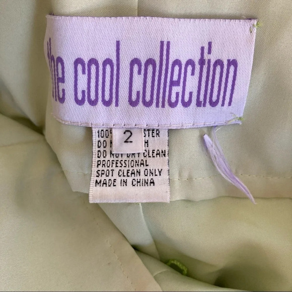 The Cool Collection Rhinestone Mermaid Prom Dress Lime Green 2 XS - Picture 9 of 9